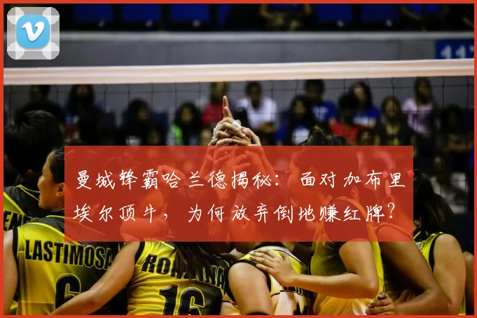 曼城锋霸哈兰德揭秘：面对加布里埃尔顶牛，为何放弃倒地赚红牌？